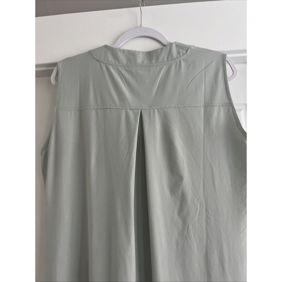 Athleta Marlow Maxi Dress, Size S - Coast Gray - Featherweight Stretch & Pockets - Picture 8 of 9